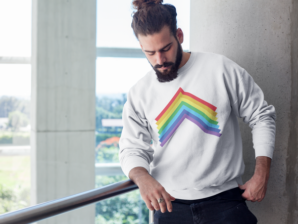 'Rainbow' Unisex Sweater - TalkPeng