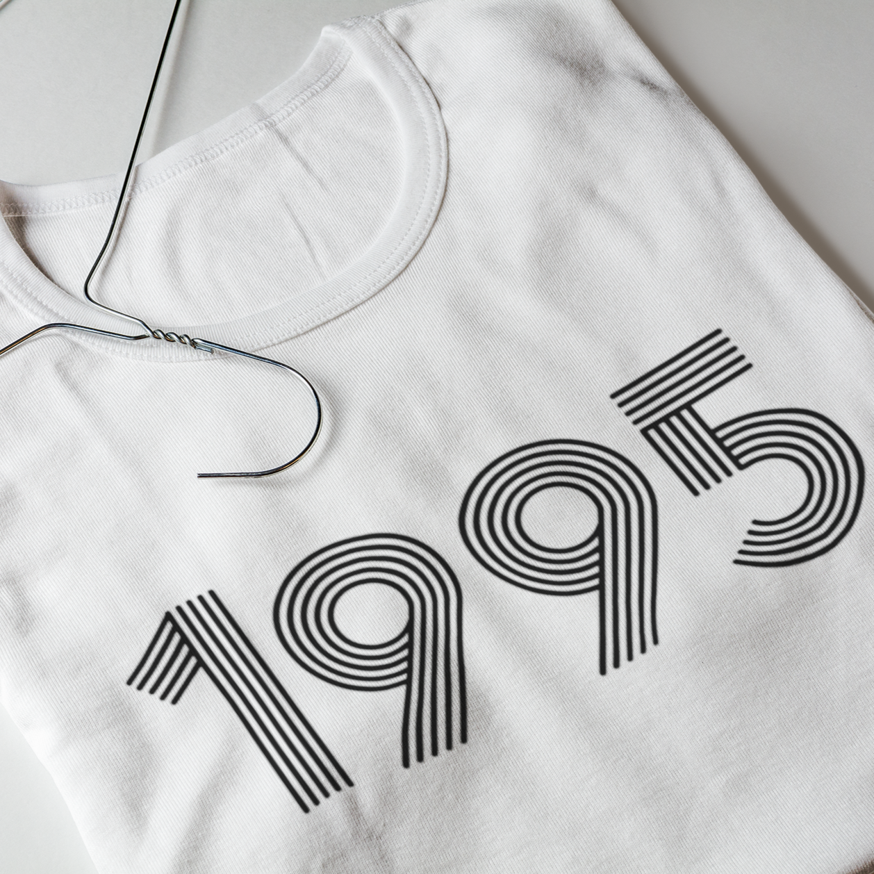 1995 Retro Black Tee - TalkPeng