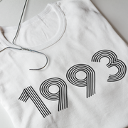 1993 Retro Black Tee - TalkPeng