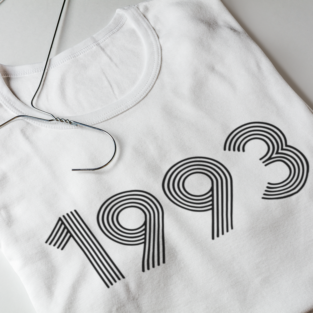 1993 Retro Black Tee - TalkPeng