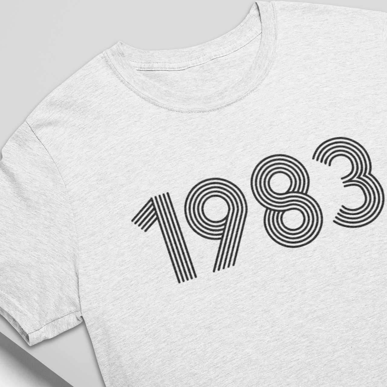 1983 Retro Black Tee - TalkPeng