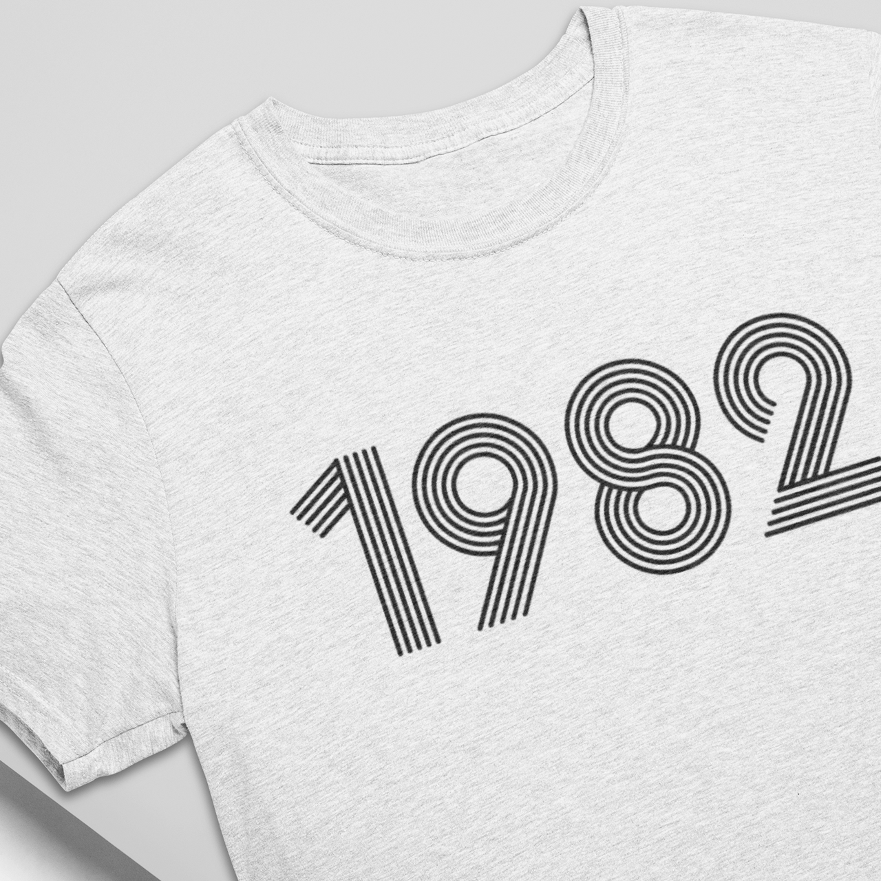 1982 Retro Black Tee - TalkPeng