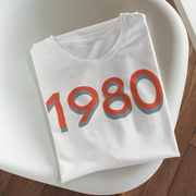 1980 'Red/Blue' Tee - TalkPeng