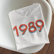 1989 'Red/Blue' Tee - TalkPeng