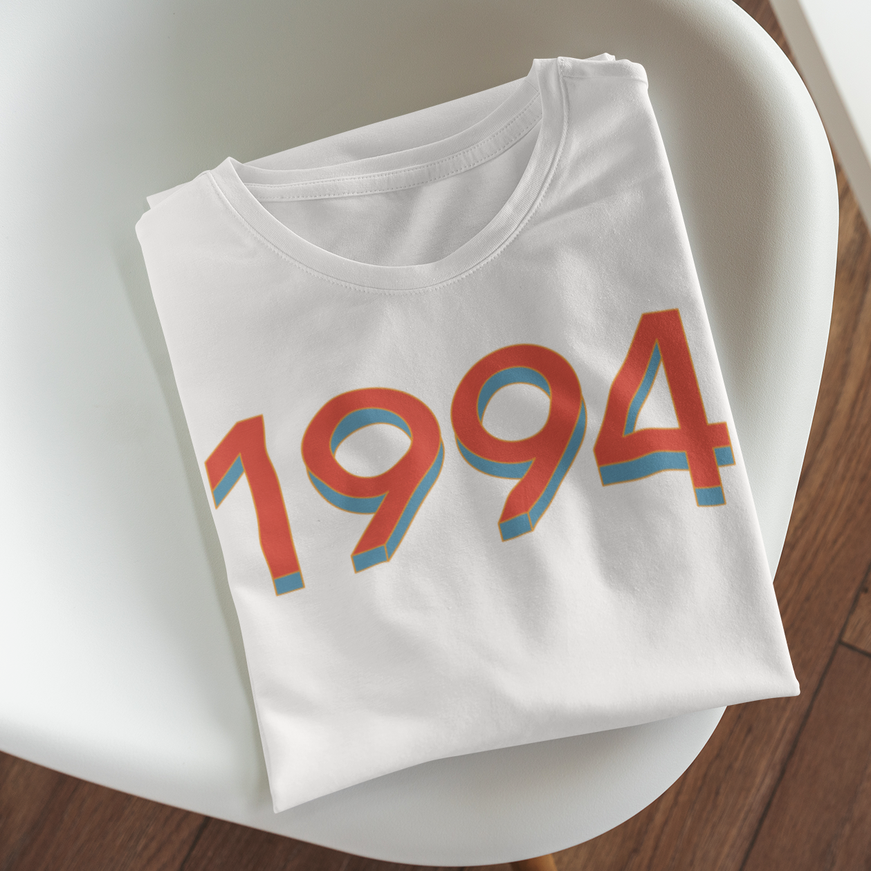 1994 'Red/Blue' Tee - TalkPeng