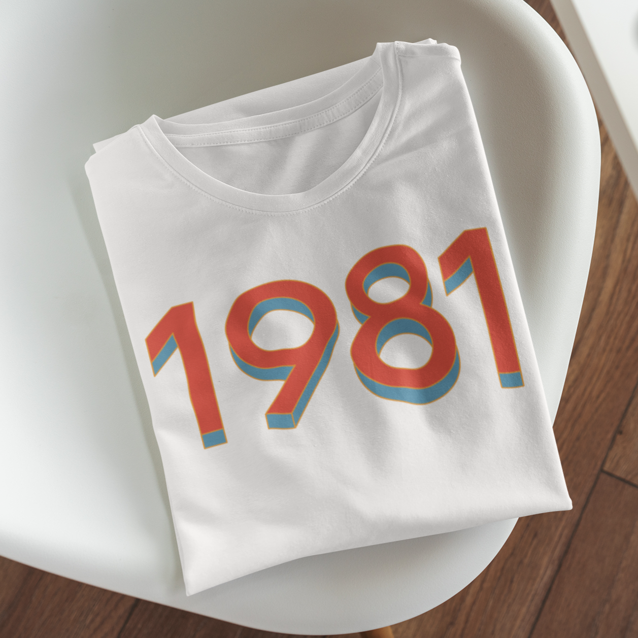 1981 'Red/Blue' Tee - TalkPeng