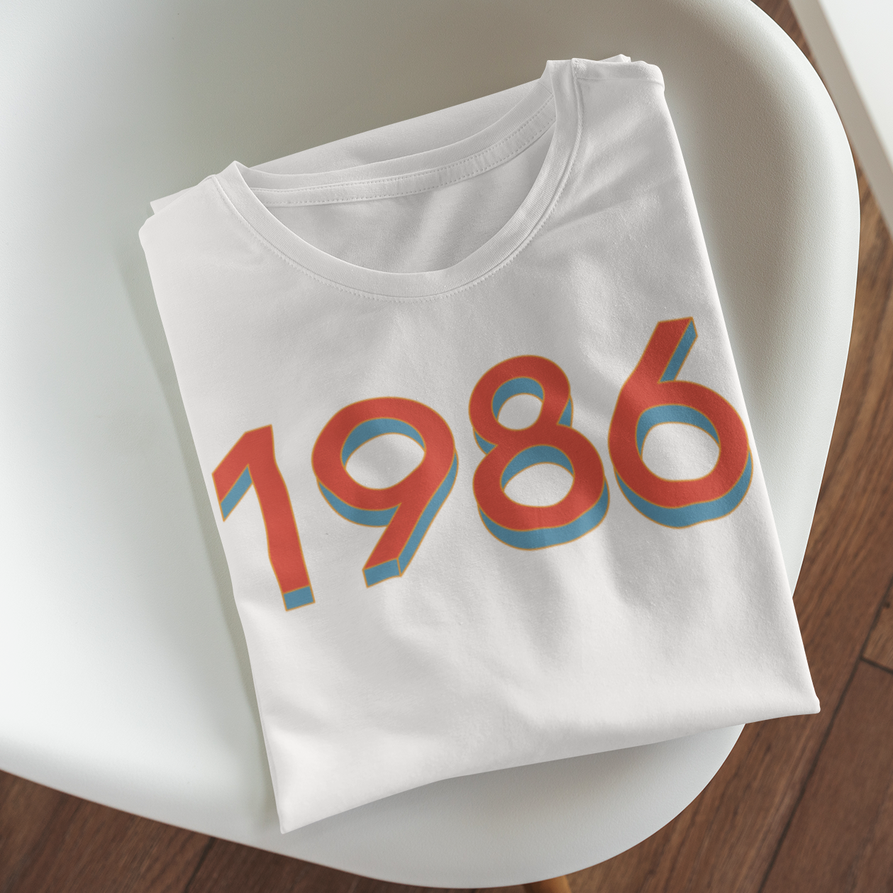 1986 'Red/Blue' Tee - TalkPeng