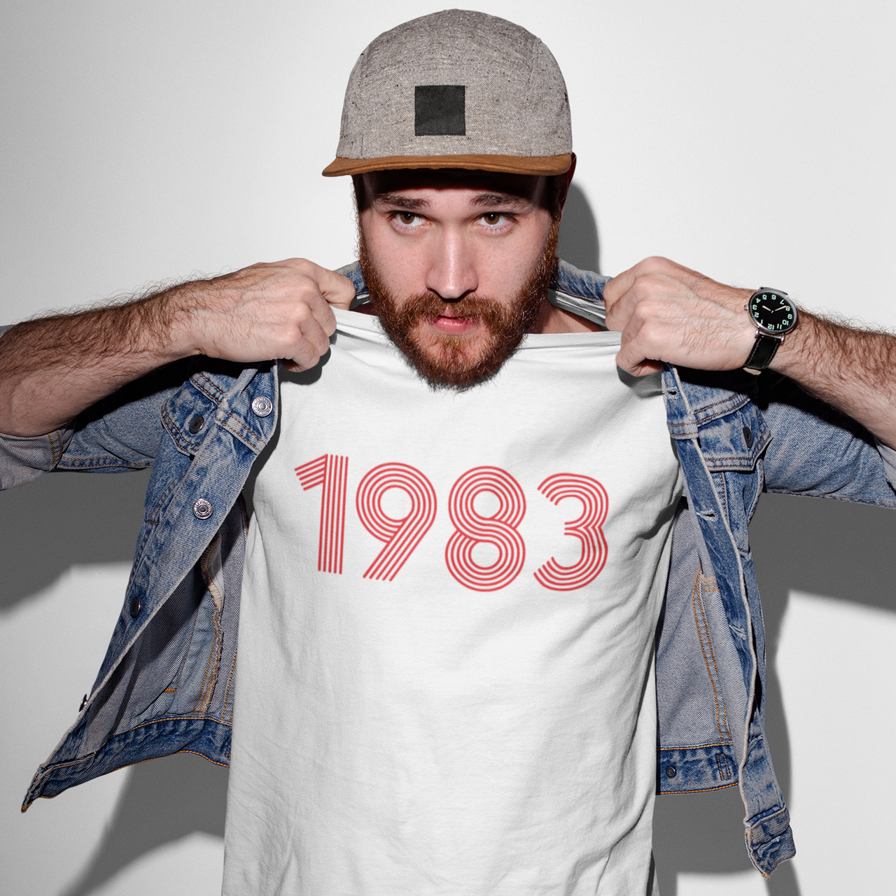 1983 Retro Red Tee - TalkPeng