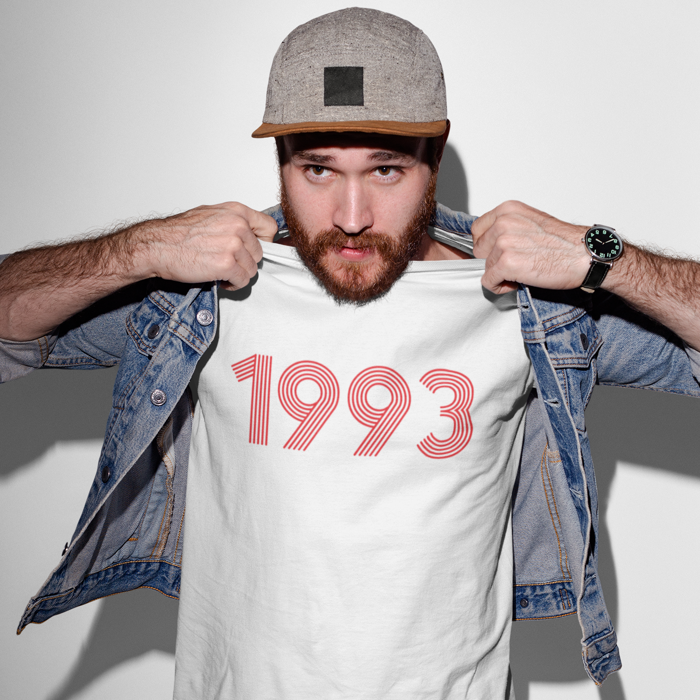 1993 Retro Red Tee - TalkPeng