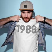 1988 Retro Black Tee - TalkPeng