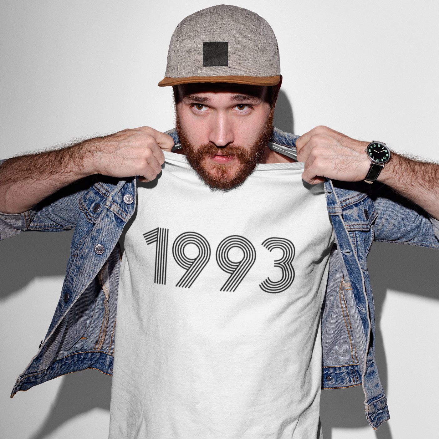 1993 Retro Black Tee - TalkPeng