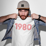 1980 Retro Red Tee - TalkPeng