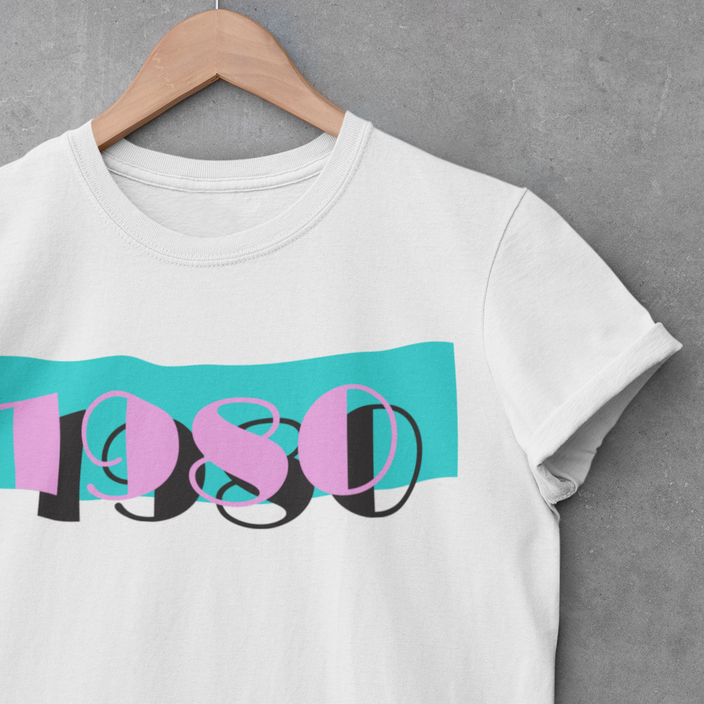 1980 Tee 'Pink Skies' - TalkPeng