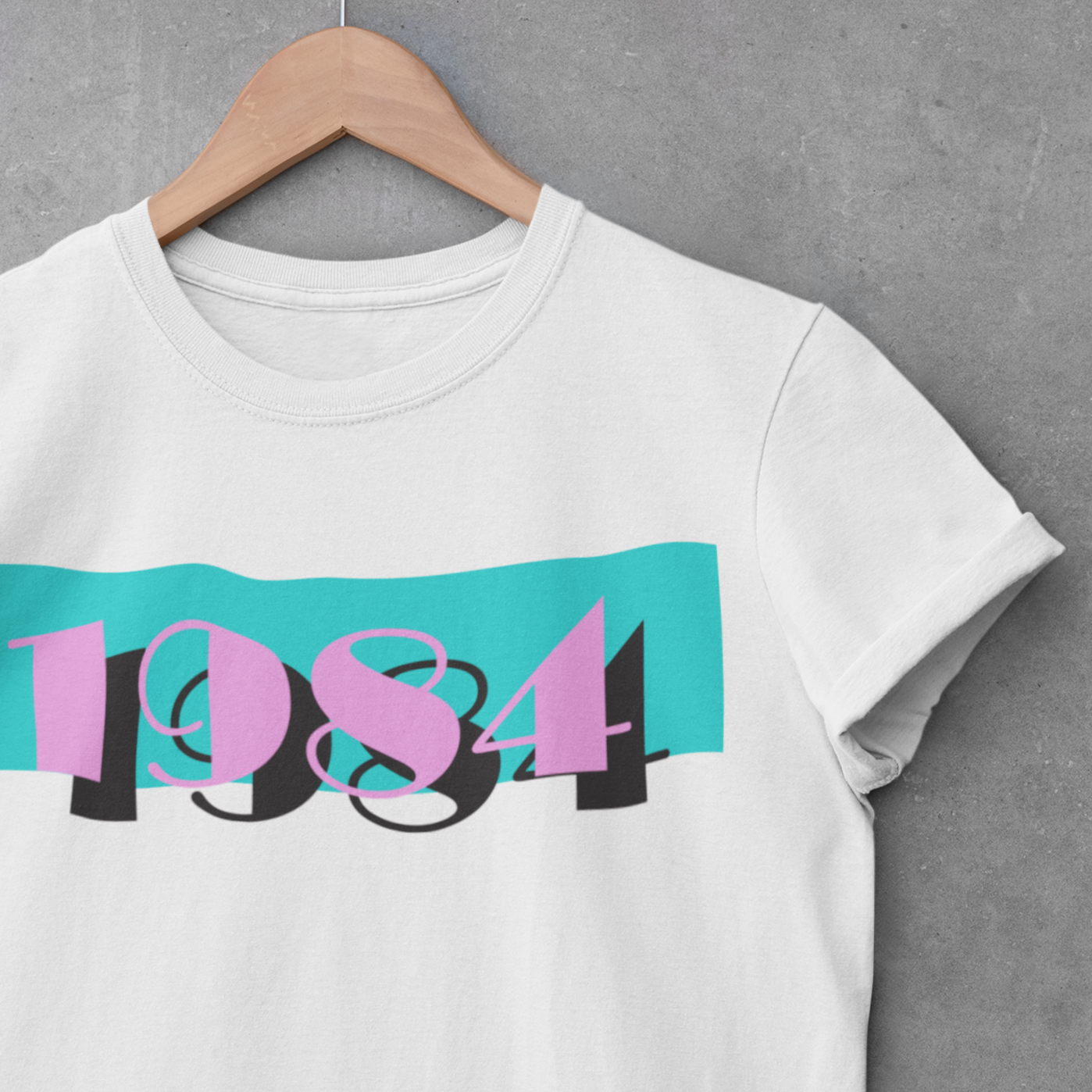 1984 Tee 'Pink Skies' - TalkPeng