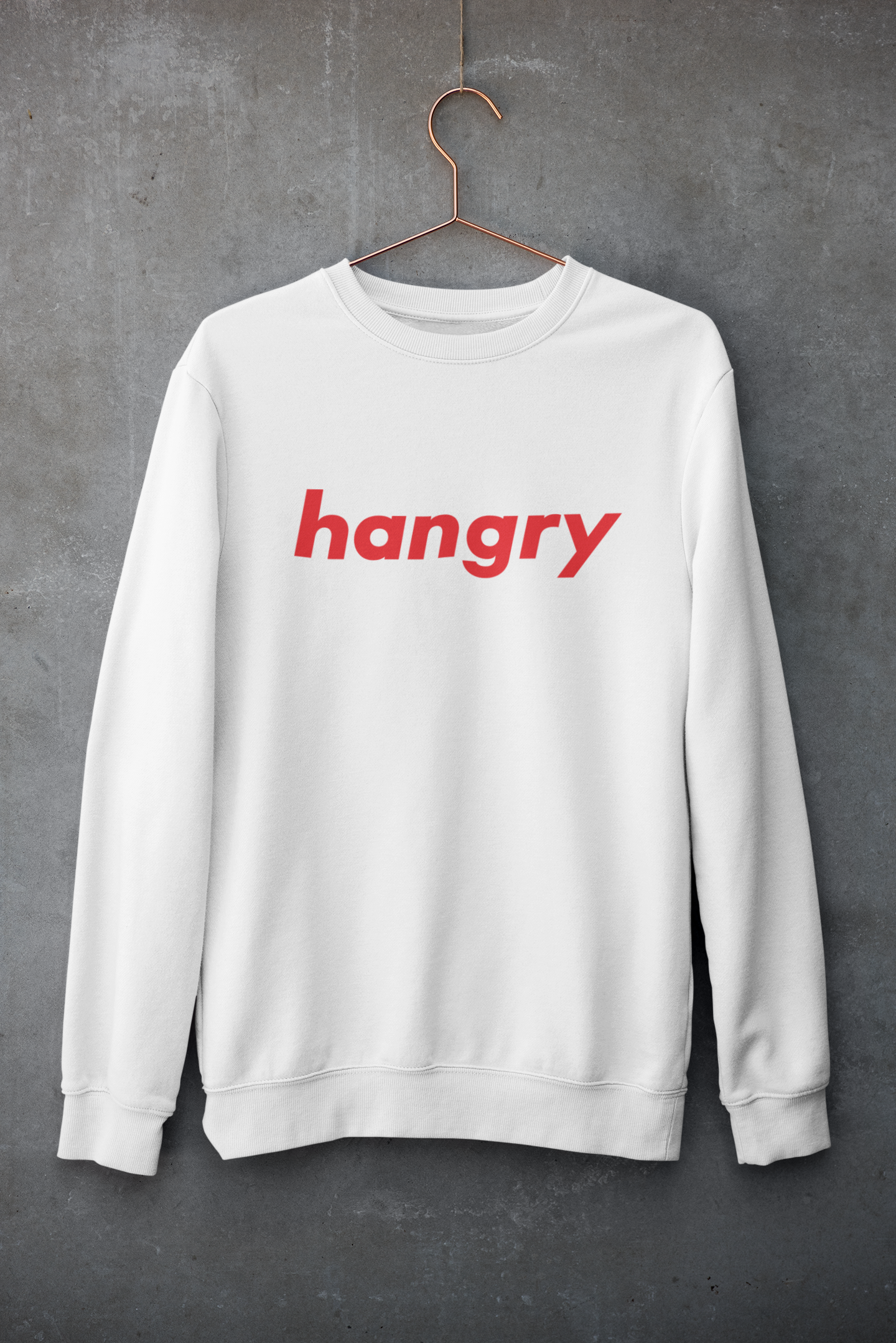 'Hangry' Unisex Sweater - TalkPeng