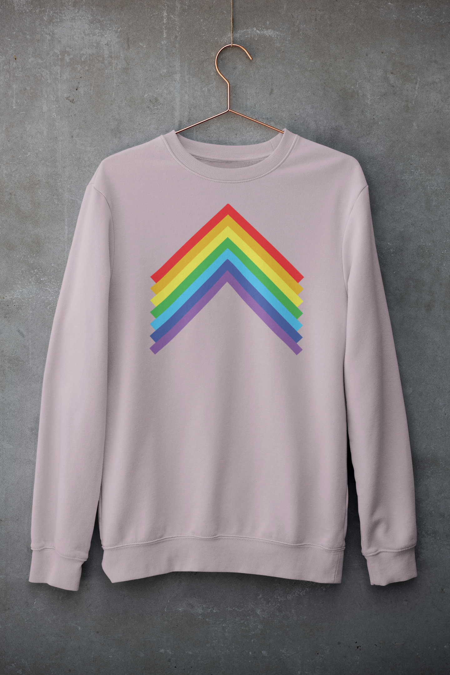 'Rainbow' Unisex Sweater - TalkPeng