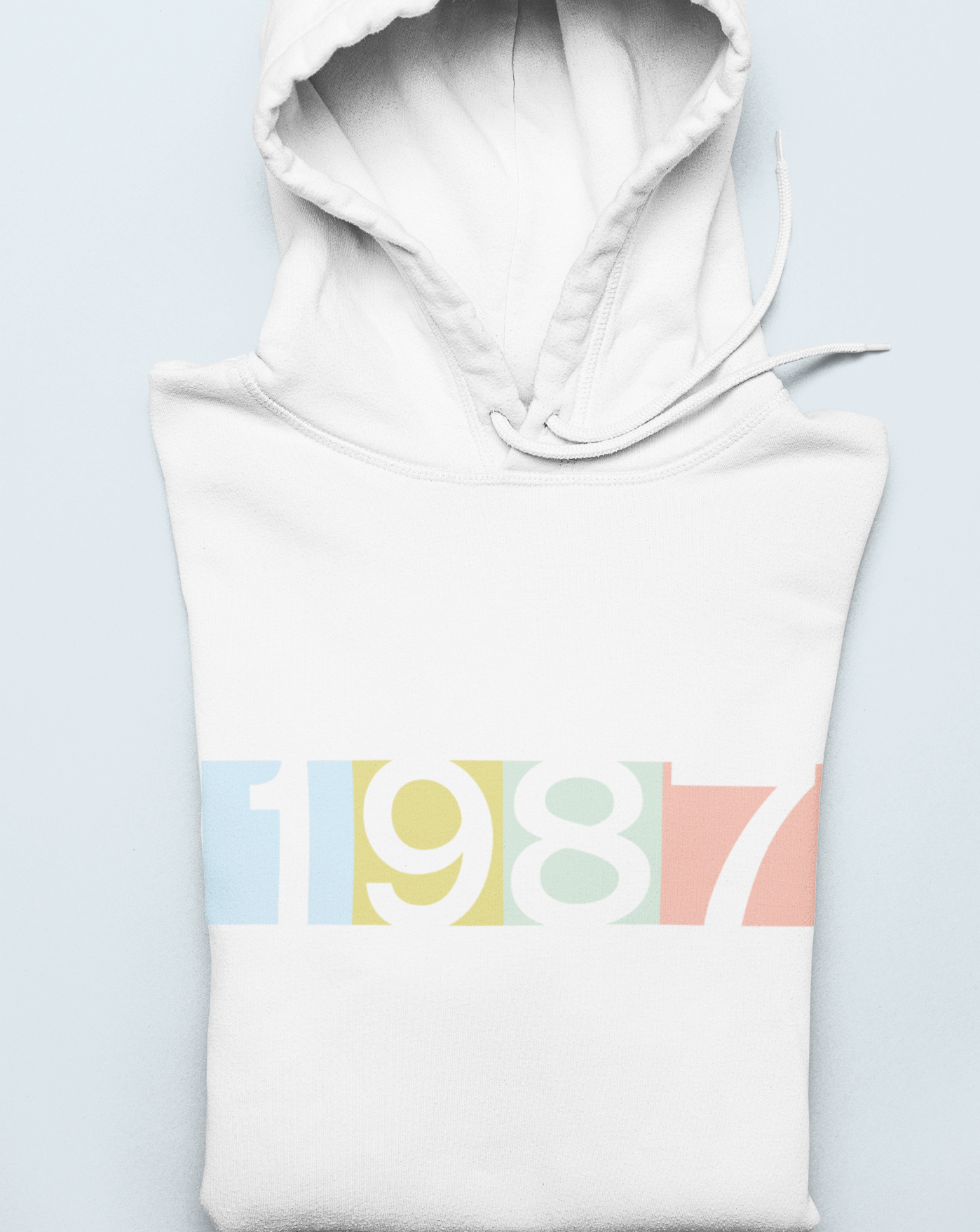 1987 'Technicolor' Hoodie - TalkPeng