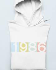 1986 'Technicolor' Hoodie - TalkPeng