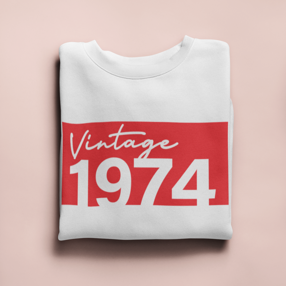 Vintage '74 Iconic Sweater - TalkPeng
