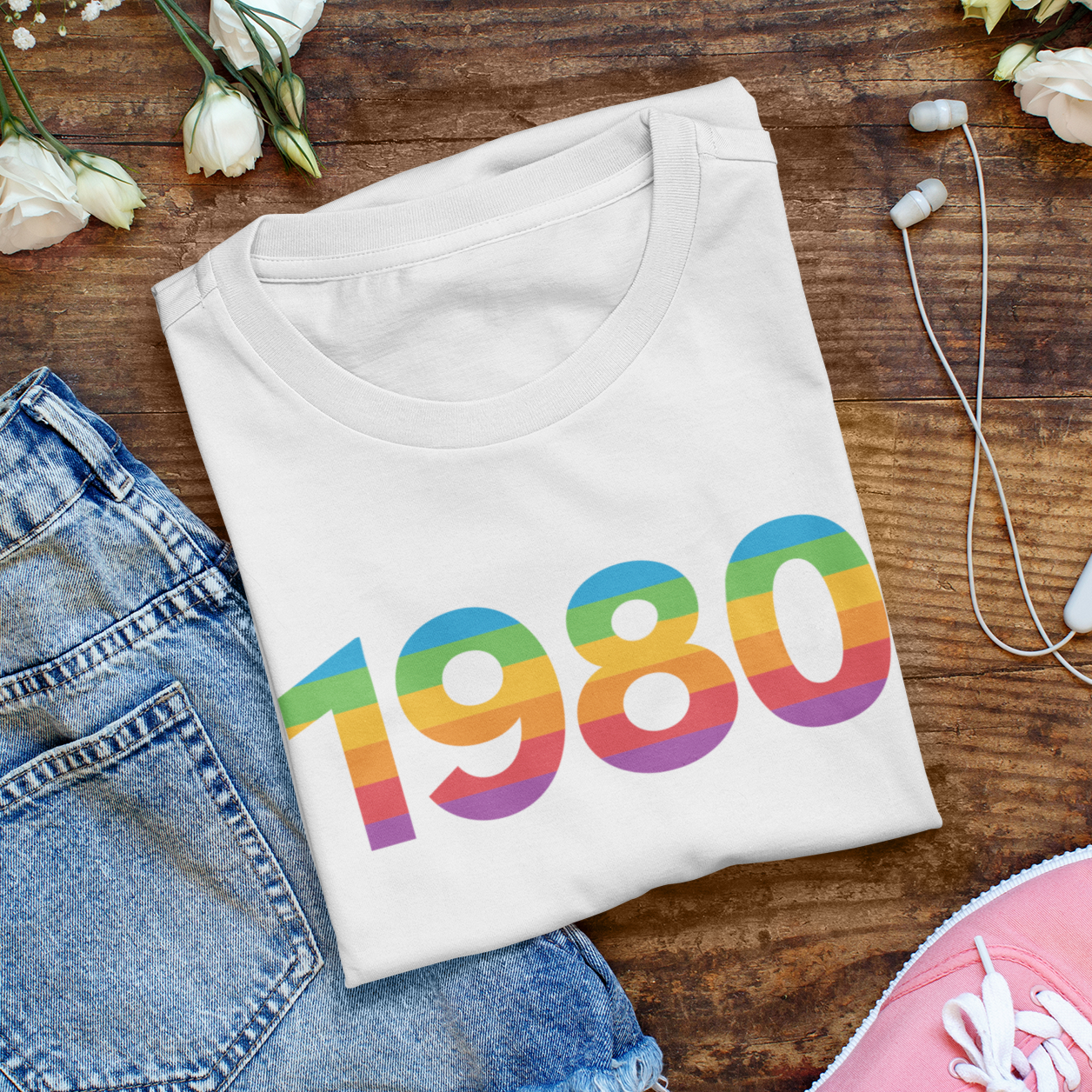 1980 'Spectrum' Tee - TalkPeng