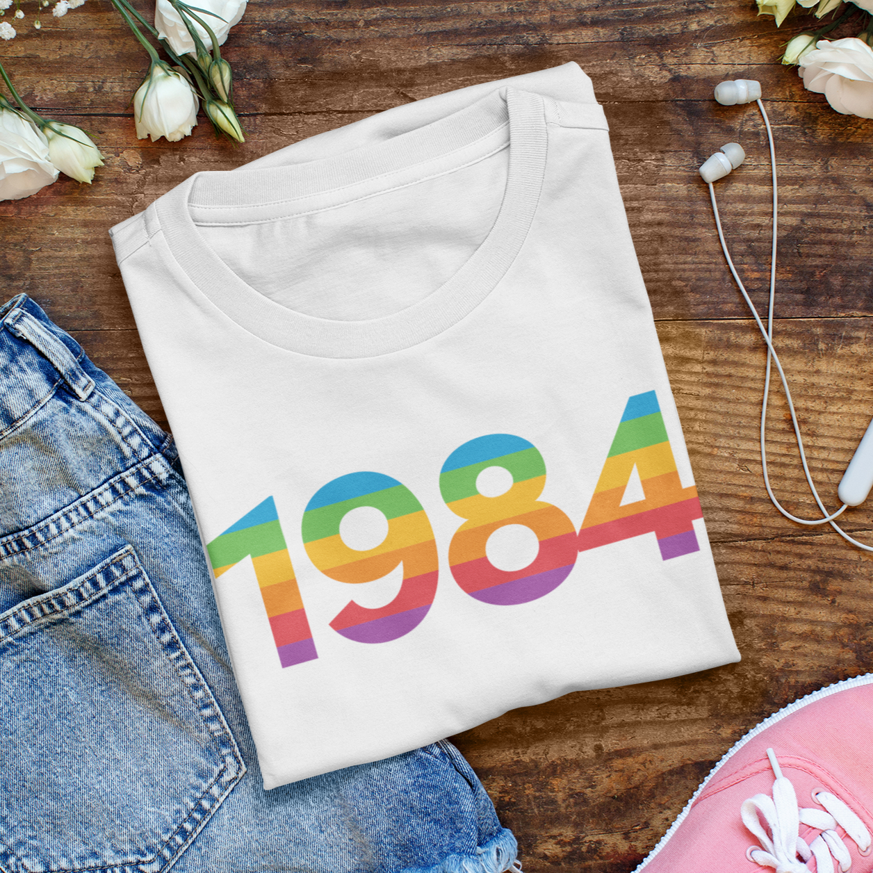 1984 'Spectrum' Tee - TalkPeng