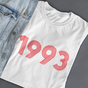 1993 Retro Red Tee - TalkPeng