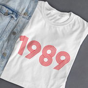 1989 Retro Red Tee - TalkPeng