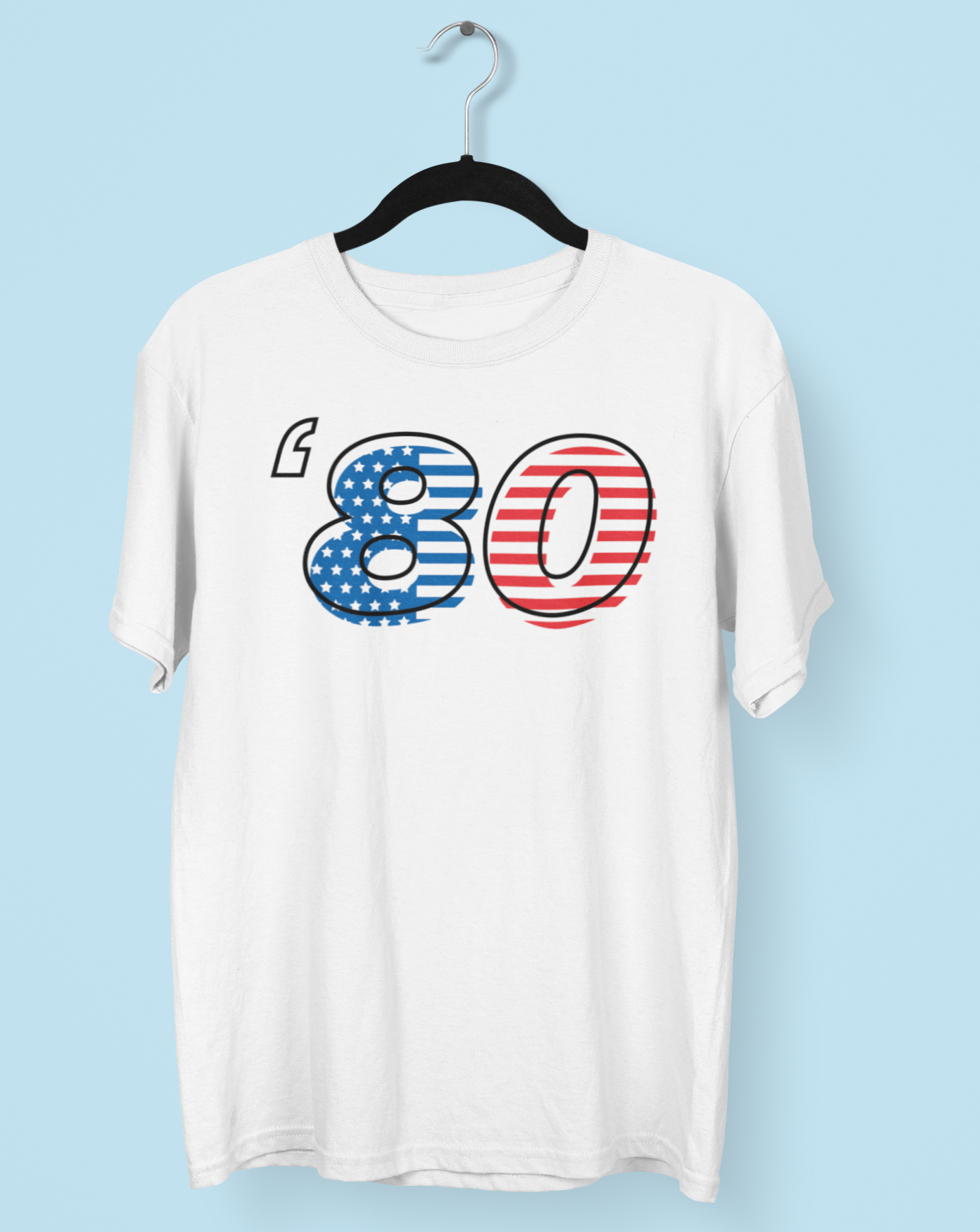 Land of the Free '80 Tee - TalkPeng