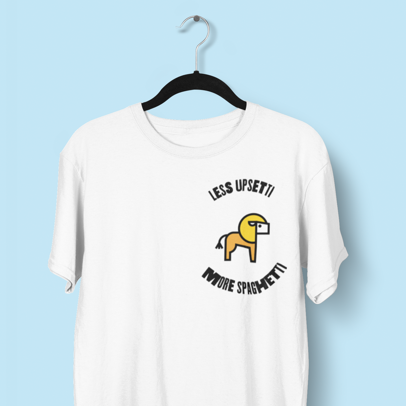 Less upsetti, more spaghetti Tee - TalkPeng