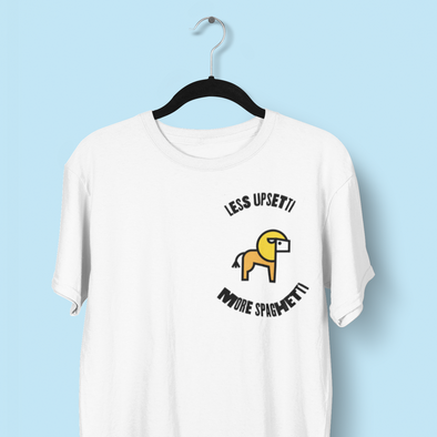 Less upsetti, more spaghetti Tee - TalkPeng