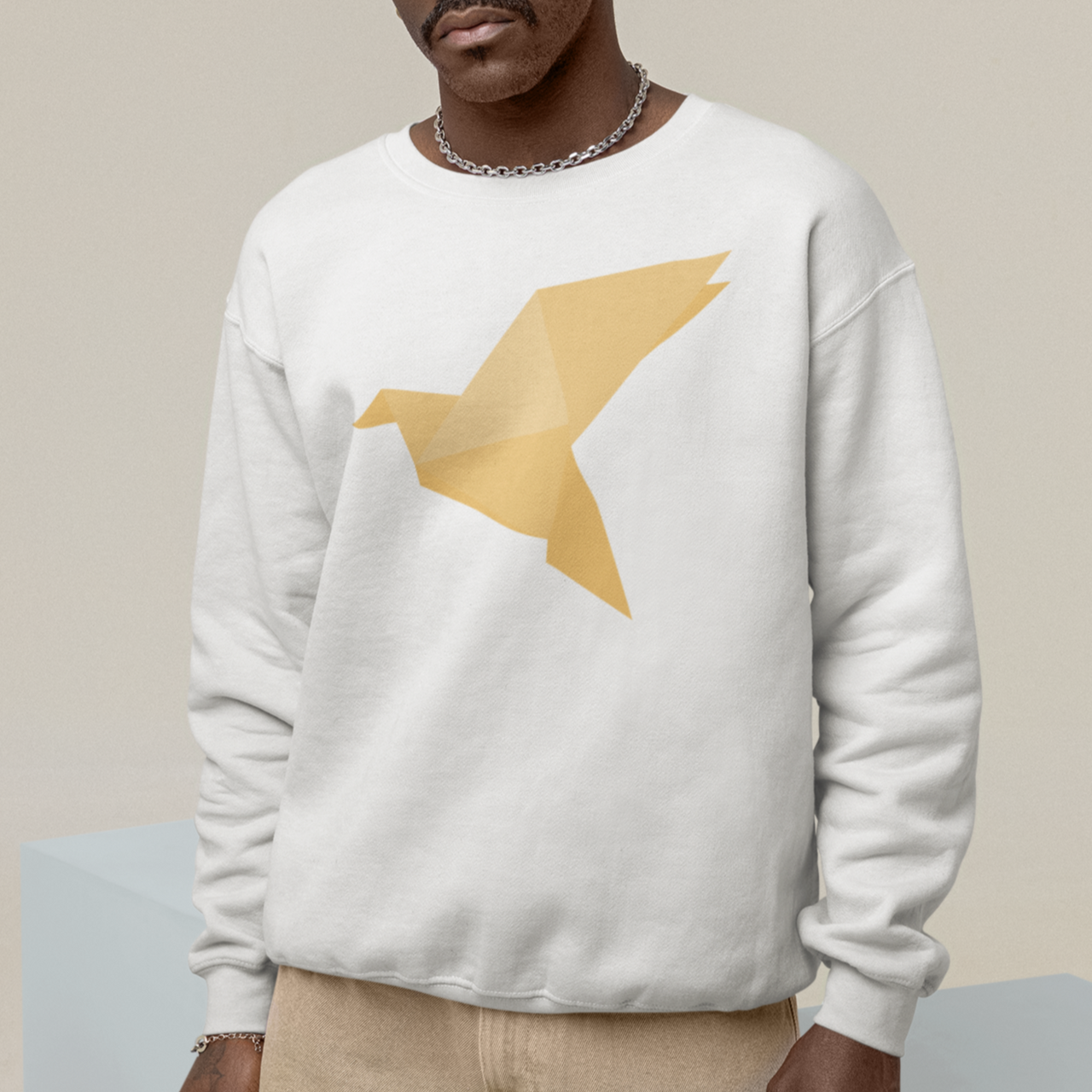 'Origami' Unisex Sweater - TalkPeng