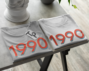 1990 Red/Blue Tee - TalkPeng