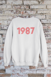 1987 Retro Red Unisex Sweater - TalkPeng