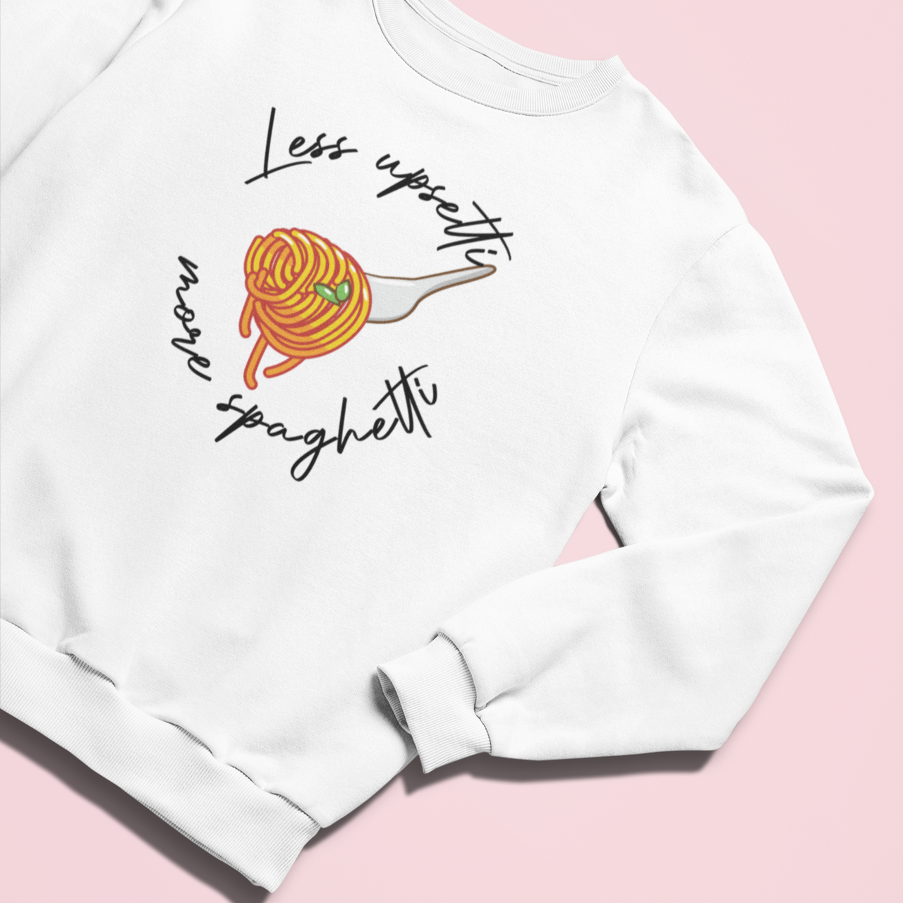 Less Upsetti Sweater - TalkPeng