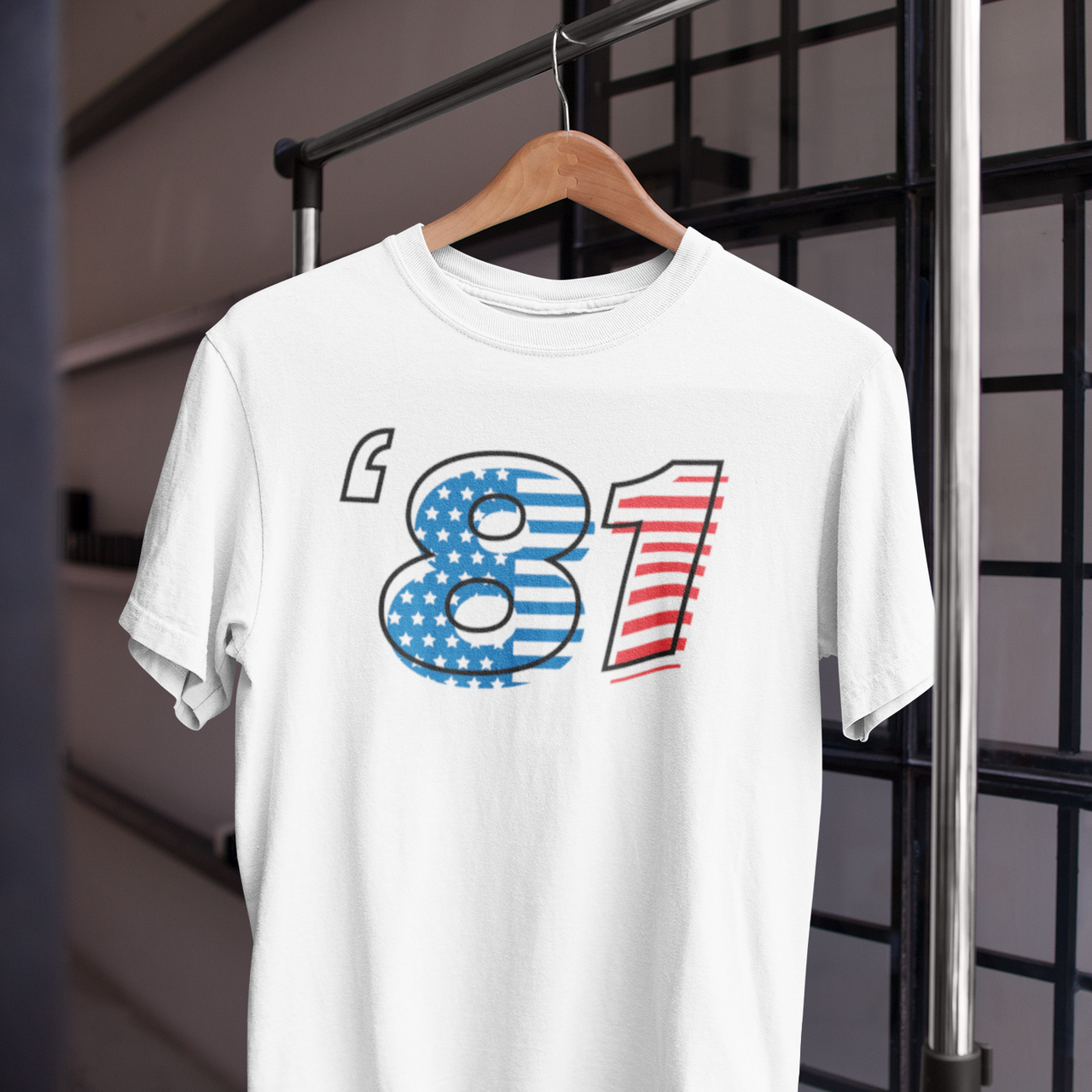 Land of the Free '81 Tee - TalkPeng