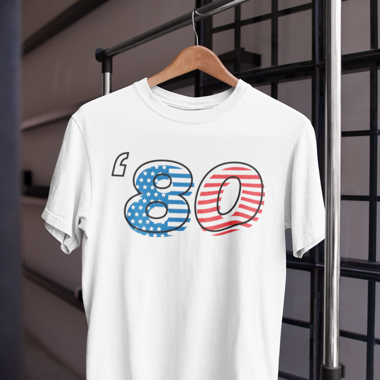 Land of the Free '80 Tee - TalkPeng