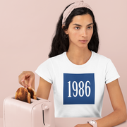 1986 'Feeling Blue' Women's Tee - TalkPeng