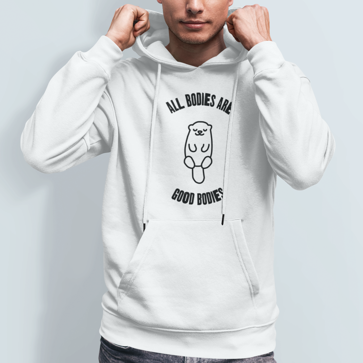 All bodies are good bodies Hoodie - TalkPeng