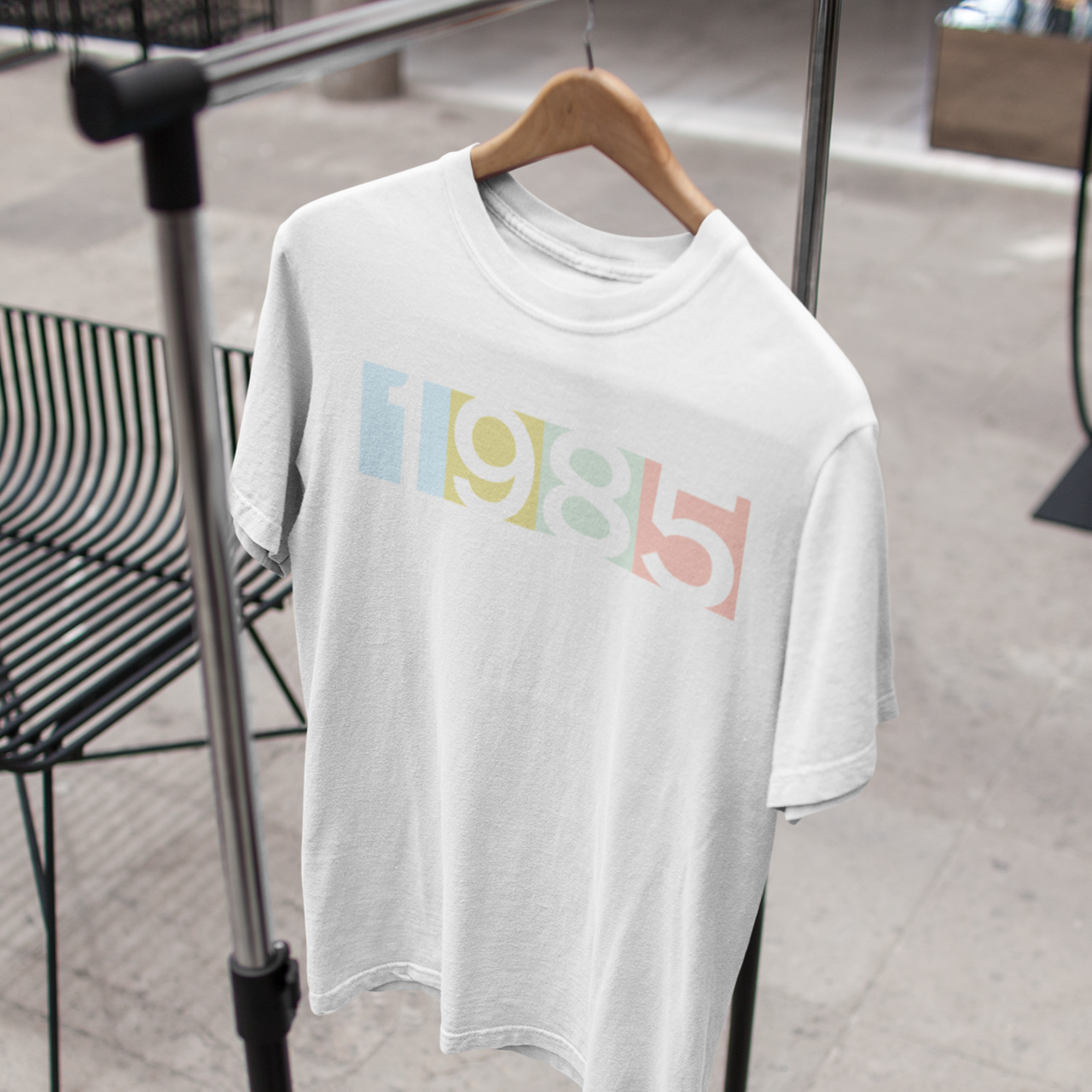 1985 Technicolor Tee - TalkPeng