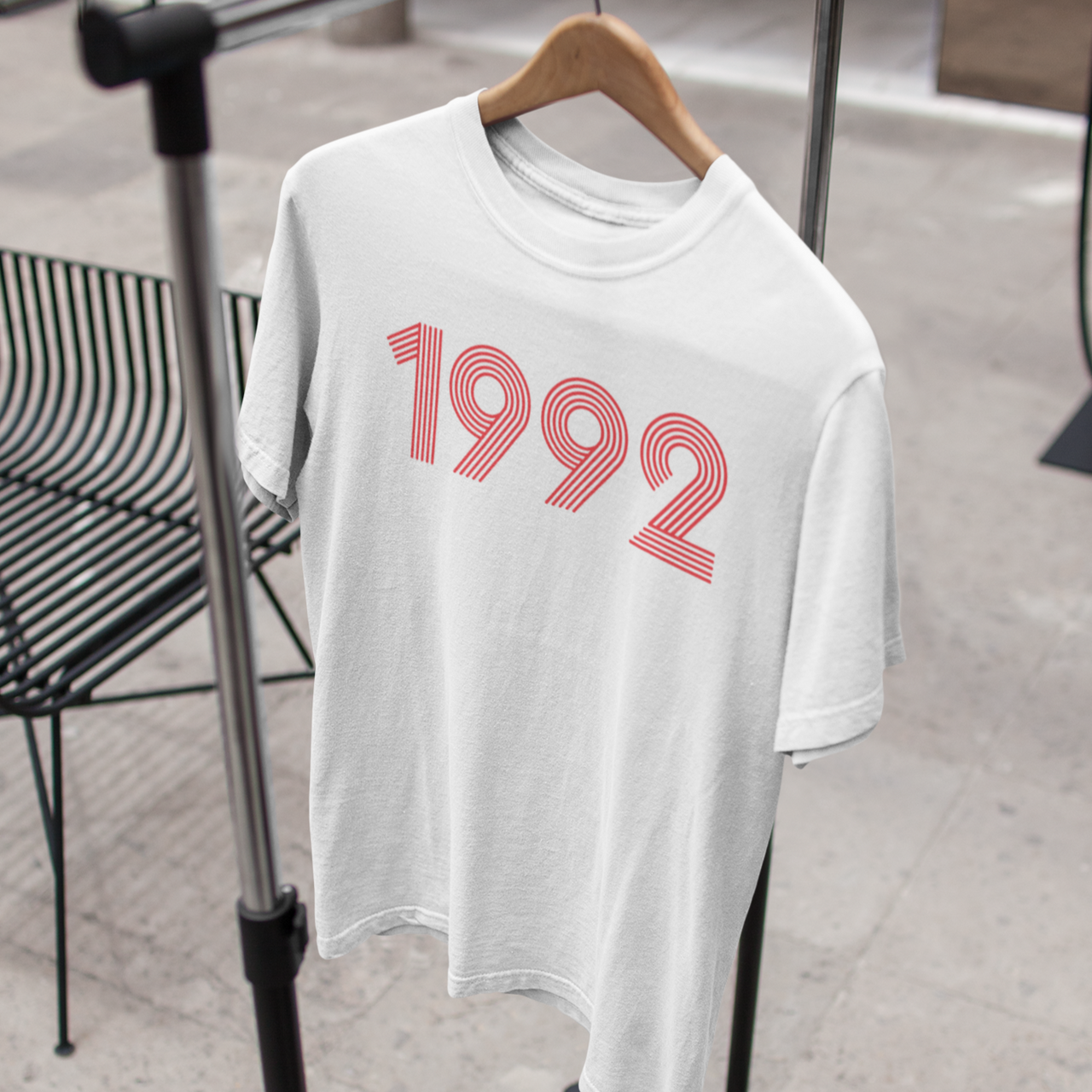 1992 Retro Red Tee - TalkPeng