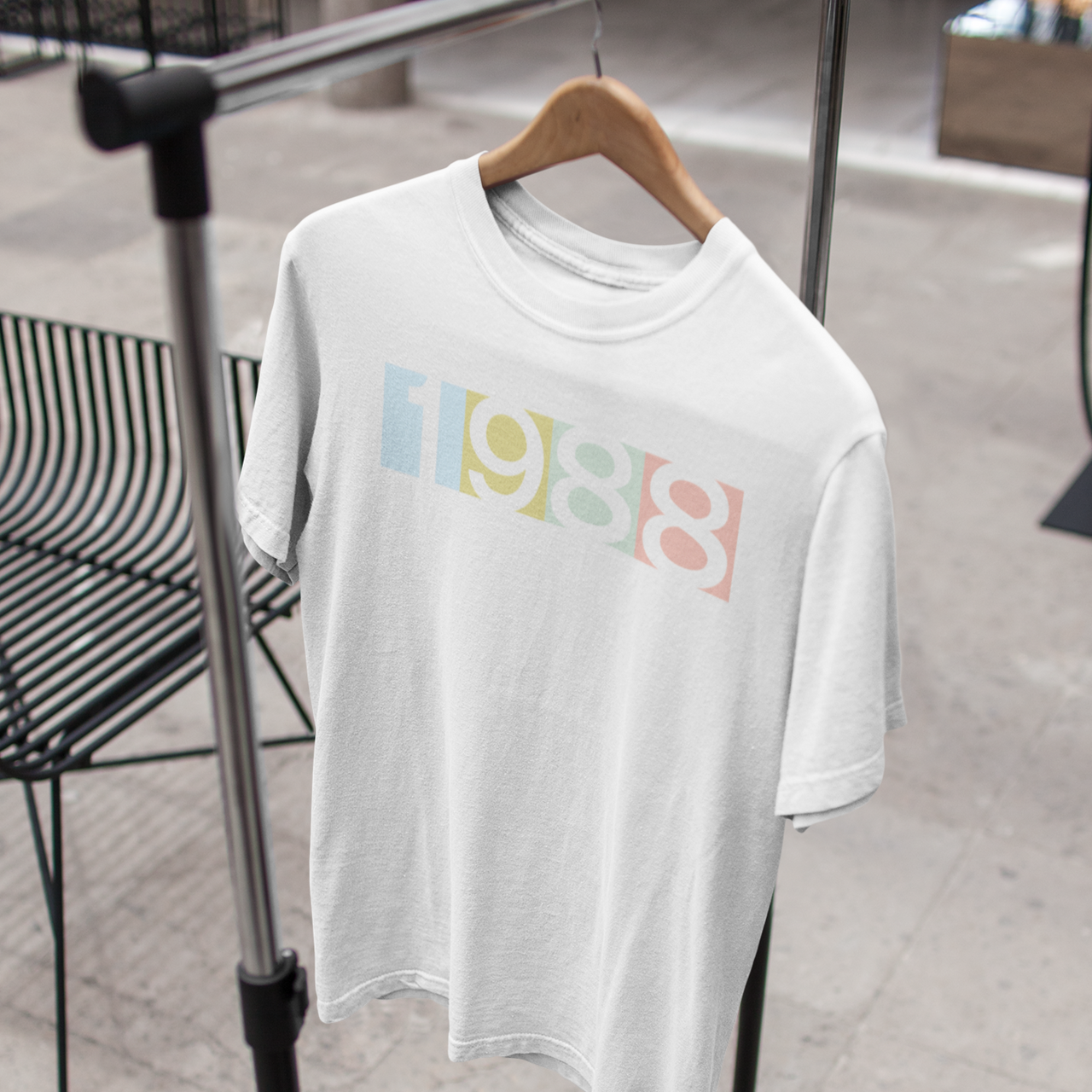 1988 Technicolor Tee - TalkPeng