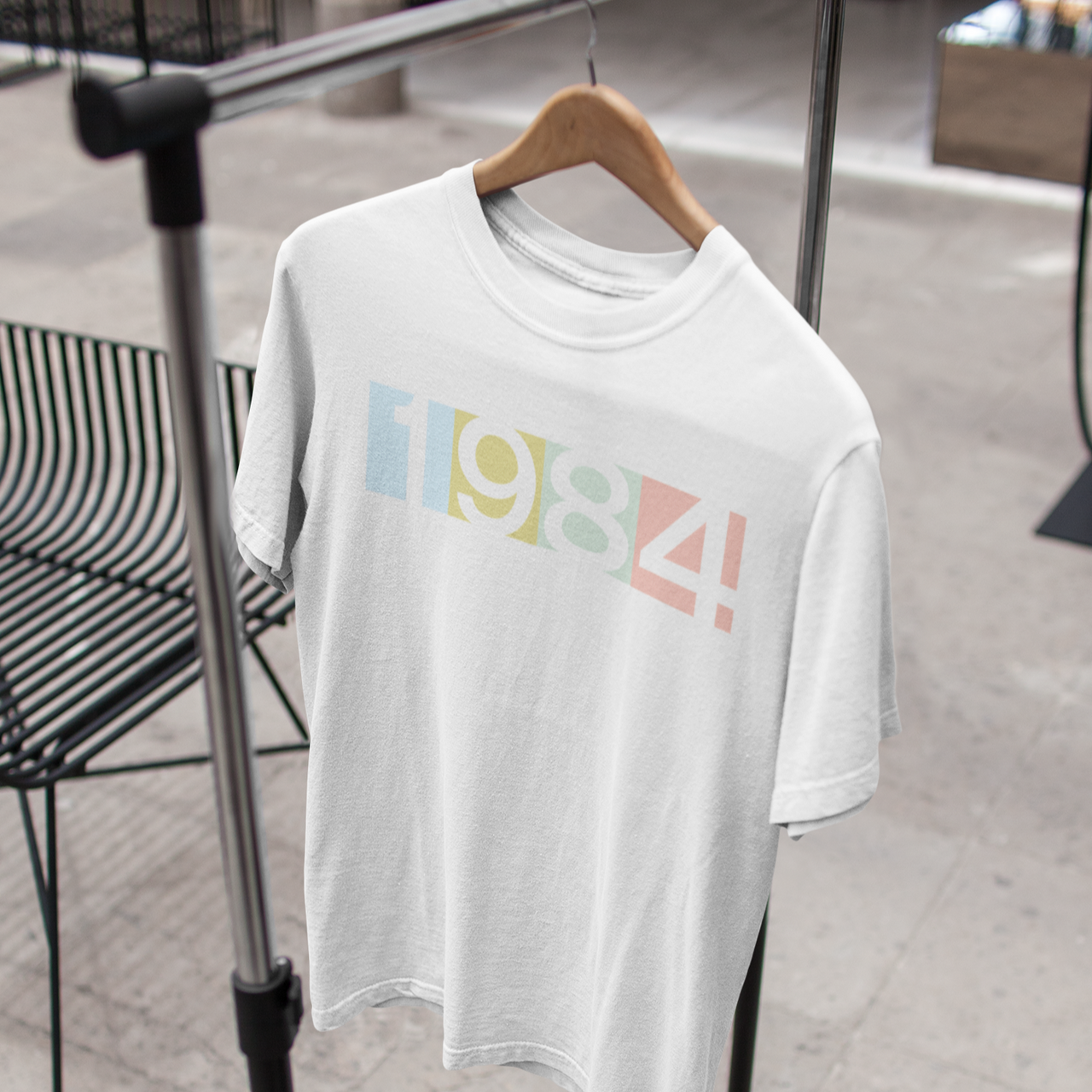 1984 Technicolor Tee - TalkPeng