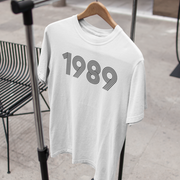 1989 Retro Black Tee - TalkPeng
