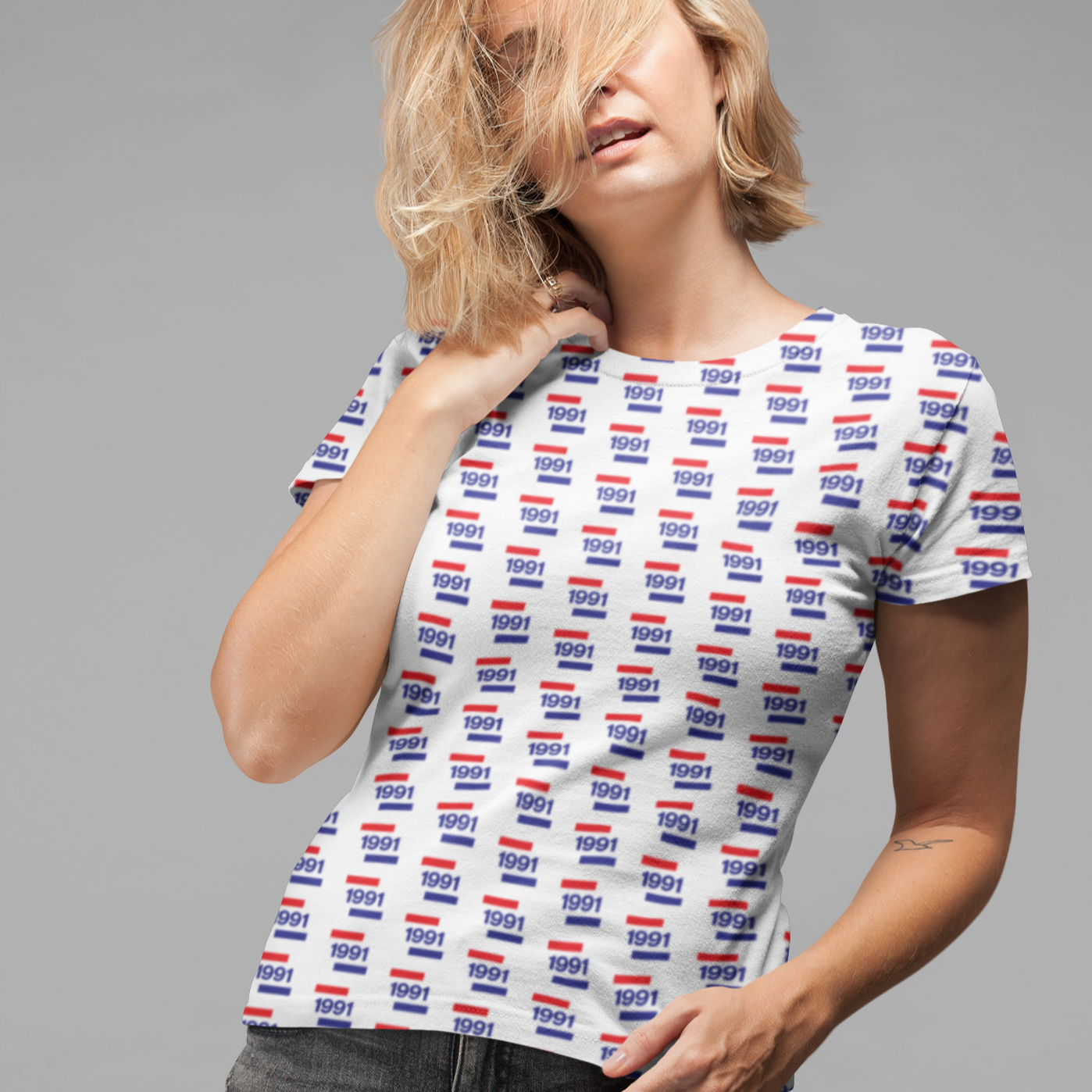 1991 'Going Dutch' All Over Tee - TalkPeng