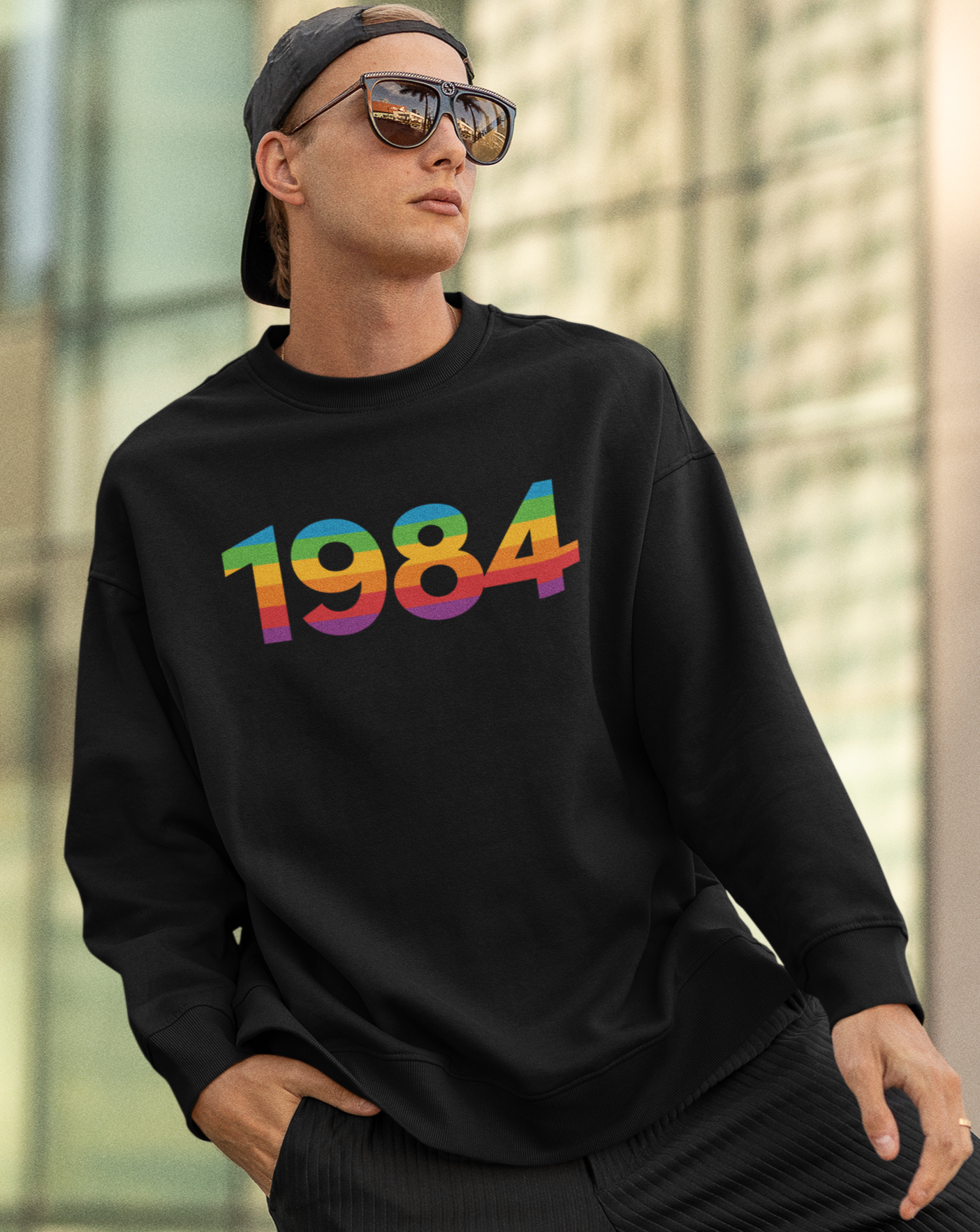 1984 'Spectrum' Sweater - TalkPeng