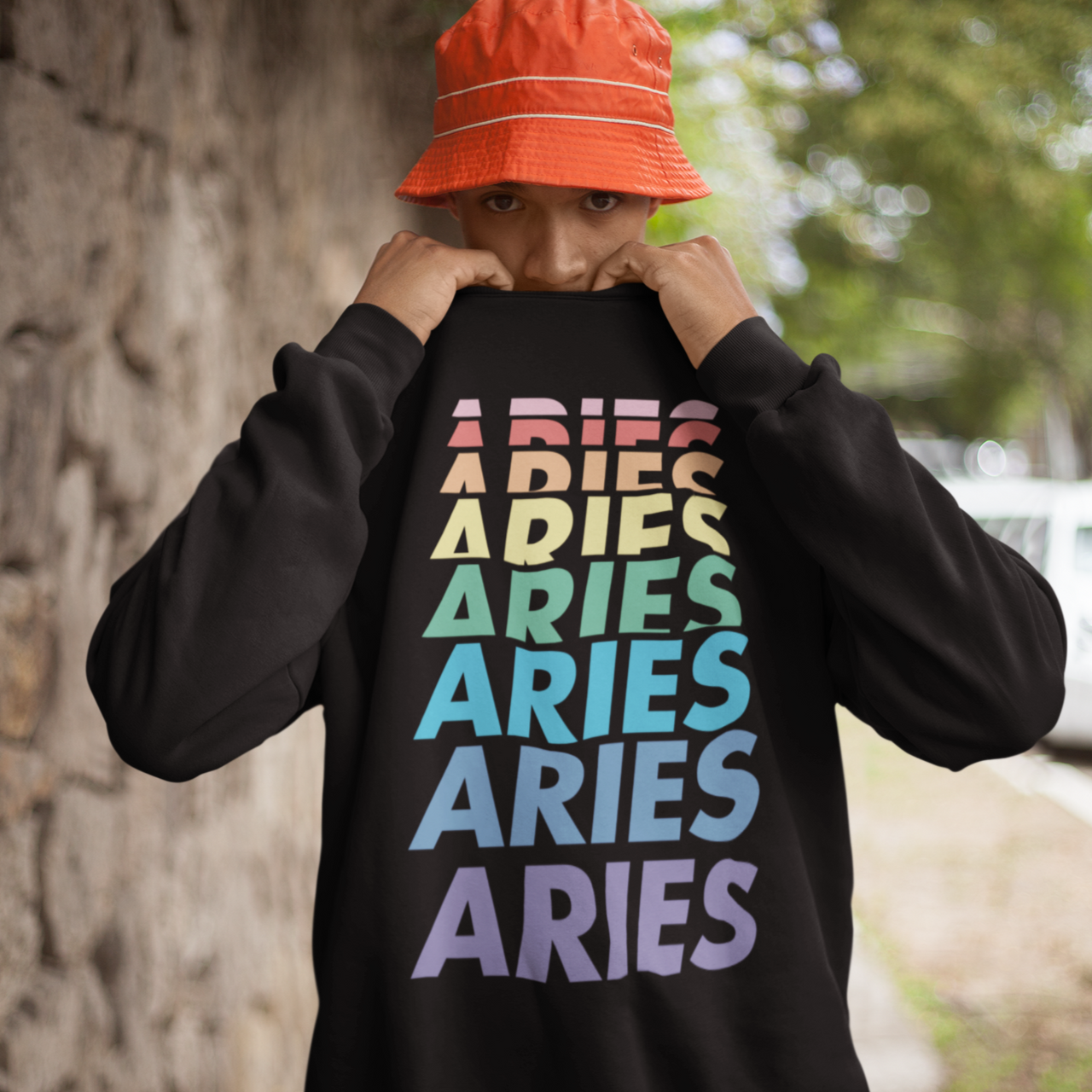 Aries Rainbow Unisex Sweater - TalkPeng