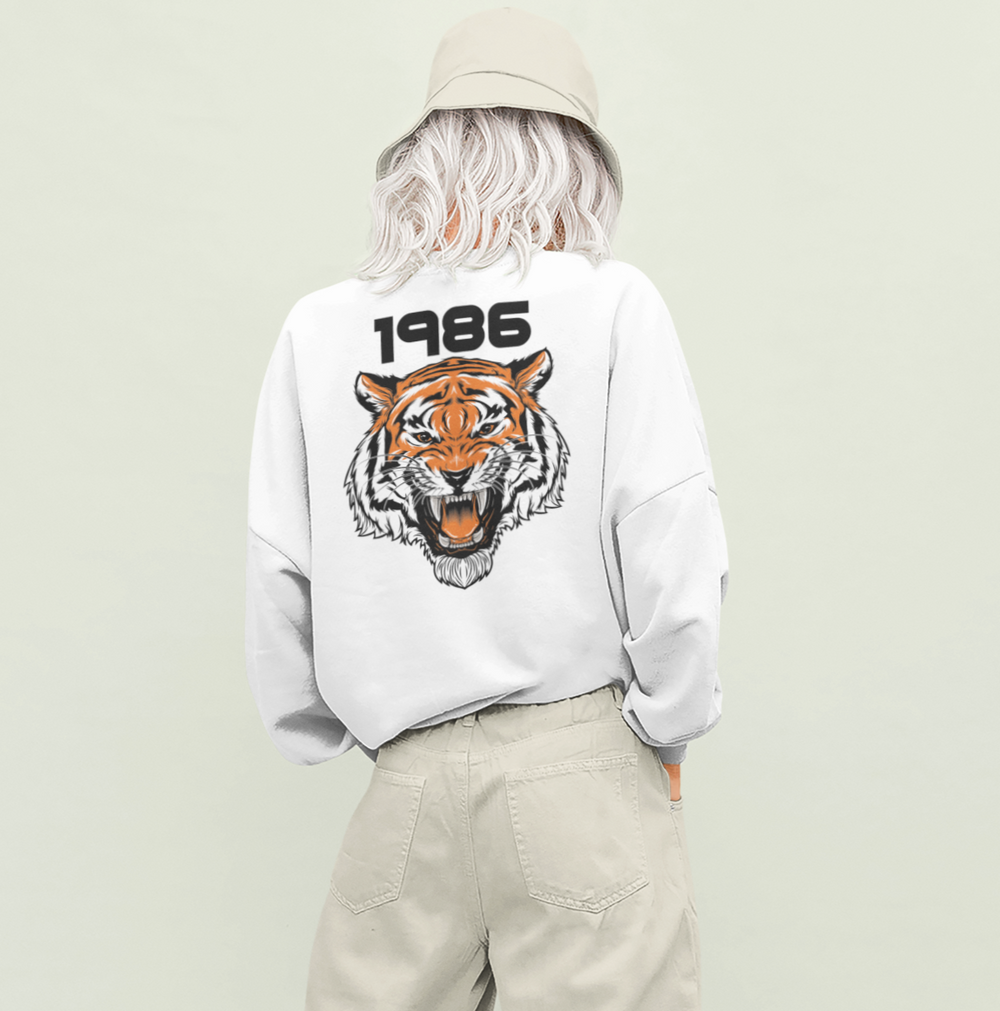 White tiger deals sweater