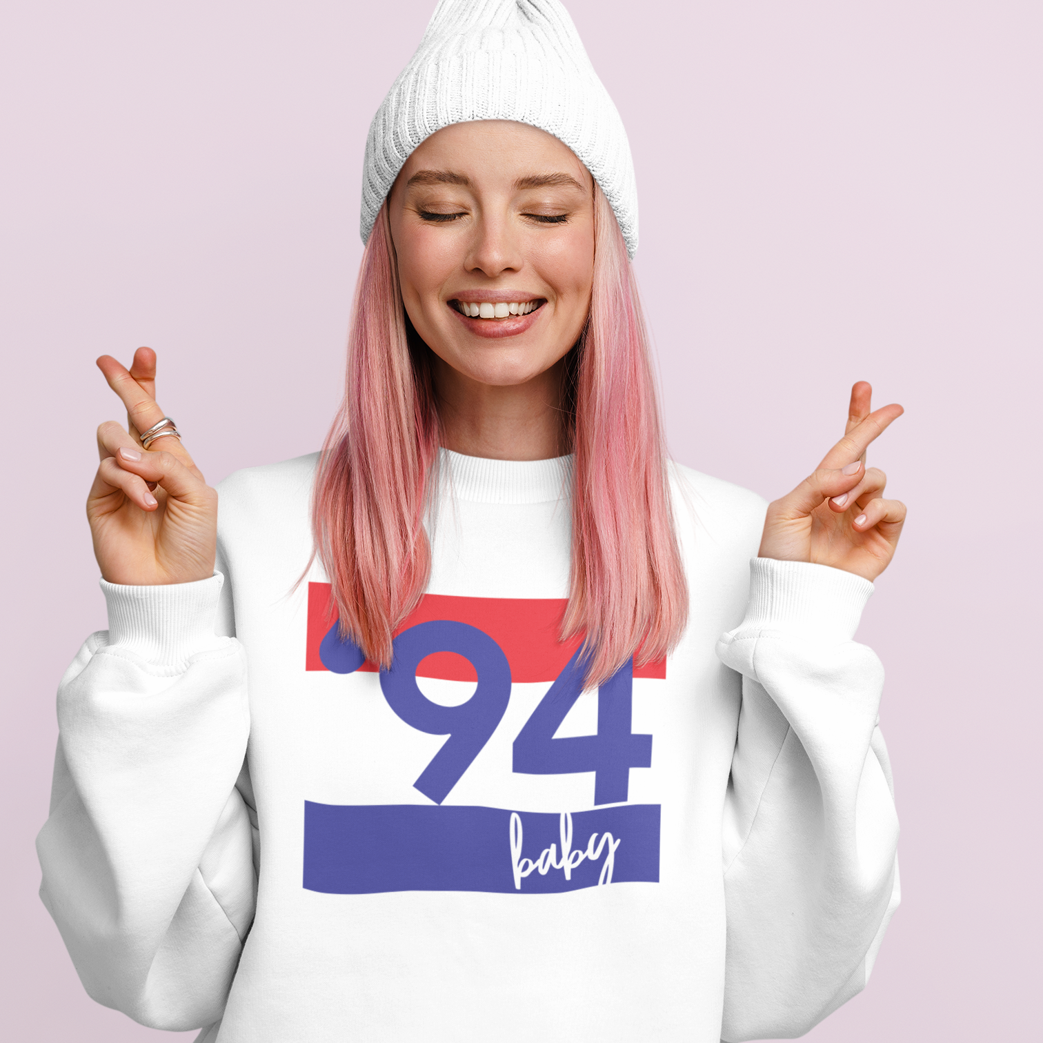 '94 Baby' Unisex Sweater - TalkPeng
