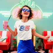 Land of the Free '85 Tee - TalkPeng