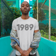 1989 Retro Black Tee - TalkPeng